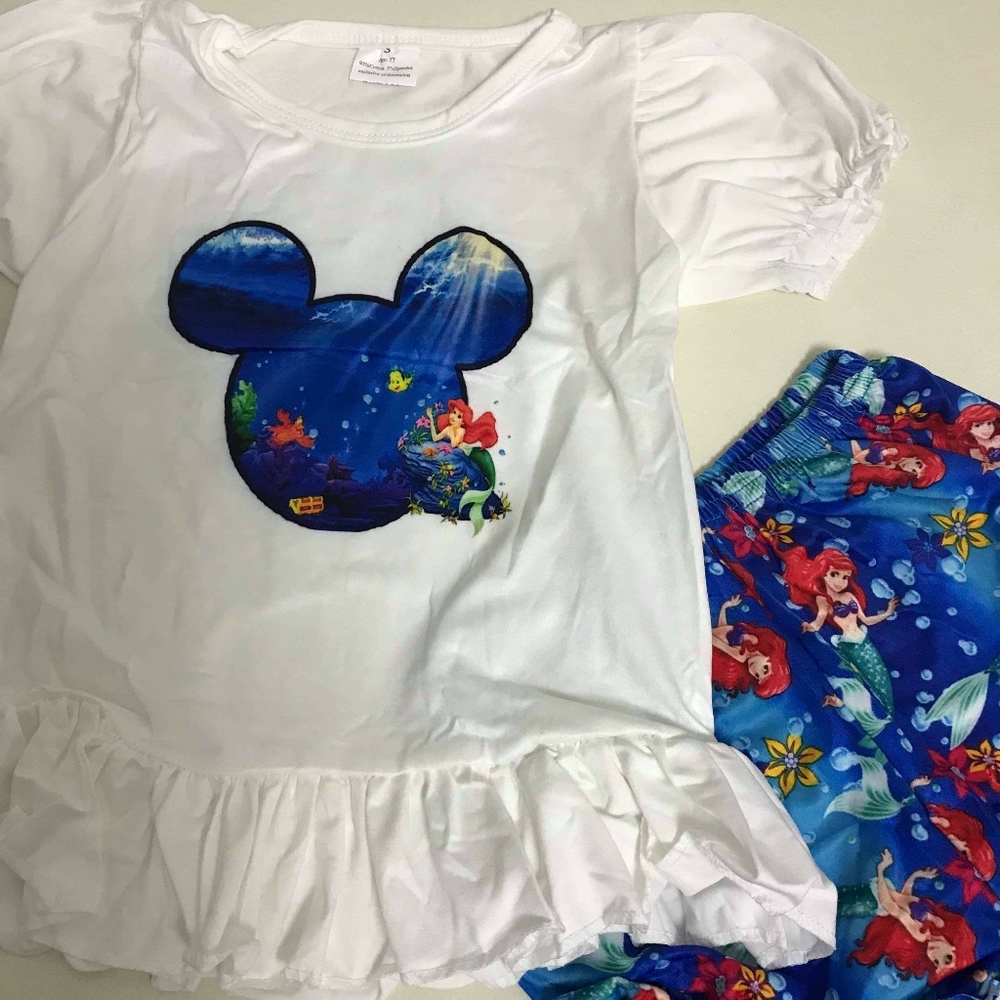 Princess Arial Minnie Mouse Cute set - Picture 6 of 7